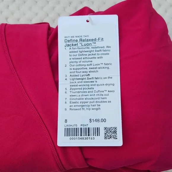 Nwt Lululemon Define Relaxed Fit Jacket - Picture 11 of 15